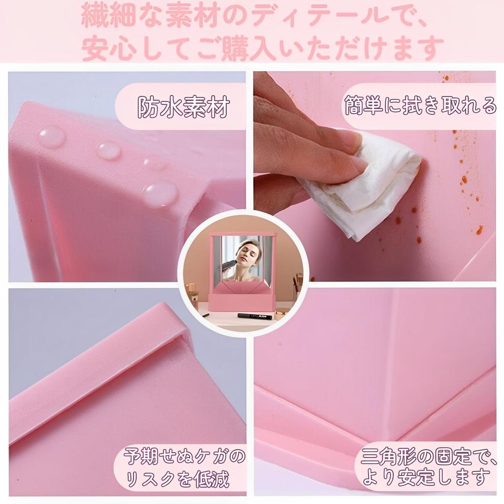 Reversal Standing Perfect for Simple and Stylish Desk Makeup Decorative Perfect for and Perfect As a Gift Mirror, Mirror, Actresses, Face-Slimming,