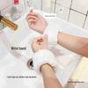 Absorbent Sweatband & Wrist Support for Splashproof Face Washing