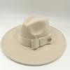 Fedora Fiocco Nuovo Blu Lago Cappello Nuovo Monocromatico Moda Primavera Unisex Cappello Jazz Cappello Fedora Gorras