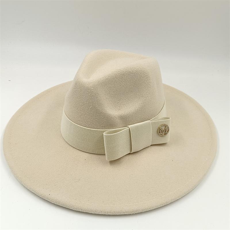 Fedora Fiocco Nuovo Blu Lago Cappello Nuovo Monocromatico Moda Primavera Unisex Cappello Jazz Cappello Fedora Gorras