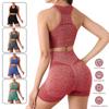 Yoga Set Women Tracksuit Gym Set Workout Clothes for Women Seamless Leggings Sports Bra Suit Female Clothing High Waist Shorts