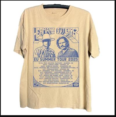 HERMANOS GUTIERREZ EU SOMMERTOUR T-Shirt, Größe S-4XL