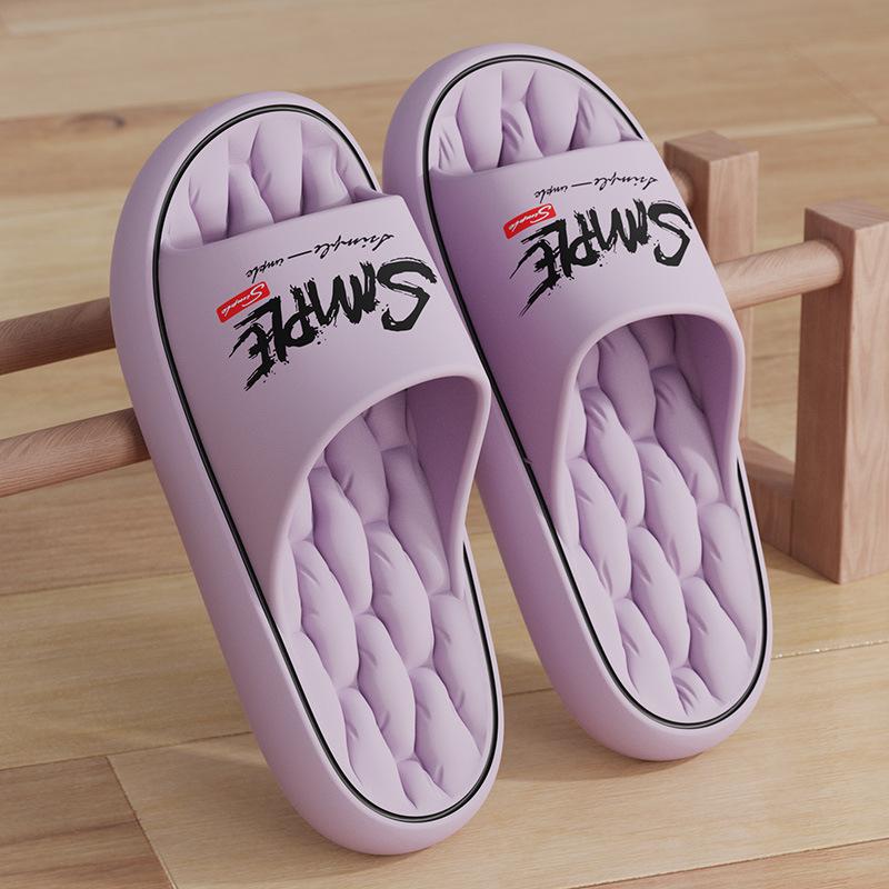 Slippers 2025 Indoor Bathroom Bath Non-slip Eva Cool Slippers Wear Flat Bottom Comfortable