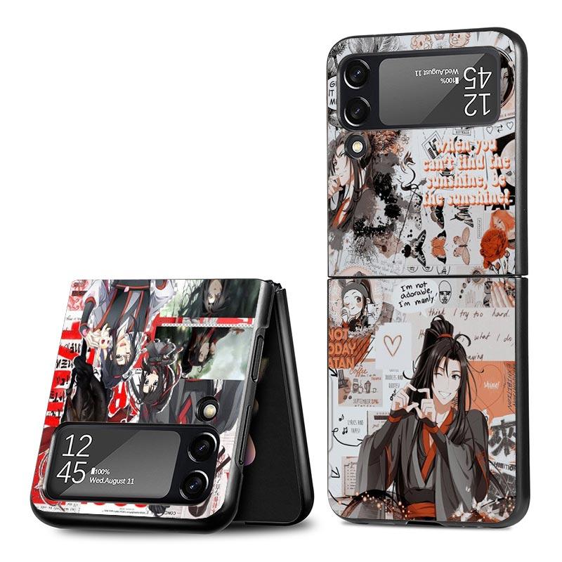 Mo Dao Zu Shi MDZS Manga Z Flip 7 Phnoe Case For Samsung Z Flip 6 5 4 3 5G Galaxy ZFlip7 ZFlip4 ZFlip5 ZFlip6 ZFlip3 Phone Cover