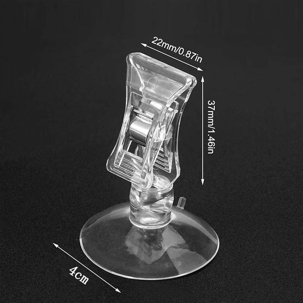 360° Rotatable Suction Cup Clip Plastic Retail Sign Clip Multi-Purpose POP Display Clip  Bathroom чистый