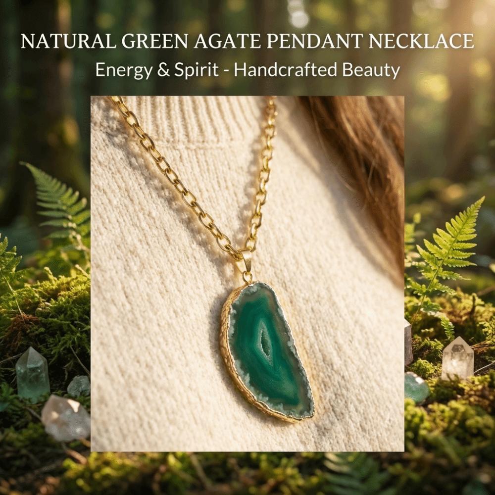 60*40mm Druzy Agate Pendant Handmade Polished Crystal Slice Irregular Agate Geode  Gift Giving