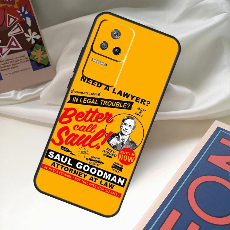 Better Call Saul Case For Xiaomi 13 14 Ultra 11T 12T 13T Pro 12 Lite POCO X6 M6 Pro X3 X4 X5 M5s F3 F5 Cover