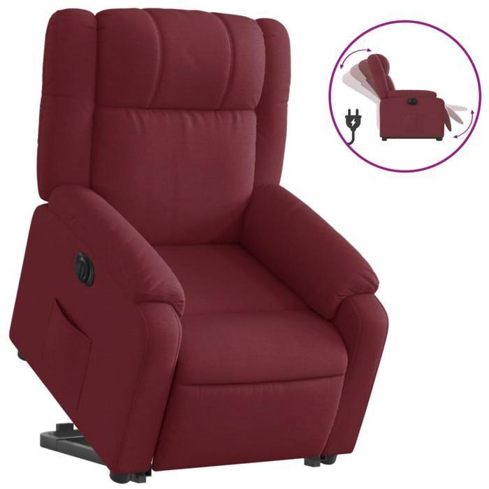 VidaXL Electric Recliner, Relaxation Chair with Adjustable Backrest and Footrest, Living Room Seat 3205229