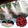 500-100Pcs 1/4 Inch Adjustable Irrigation Drippers Rotating Sprinklers Micro Drip Irrigation Sprinklers for Balcony Greenhouse