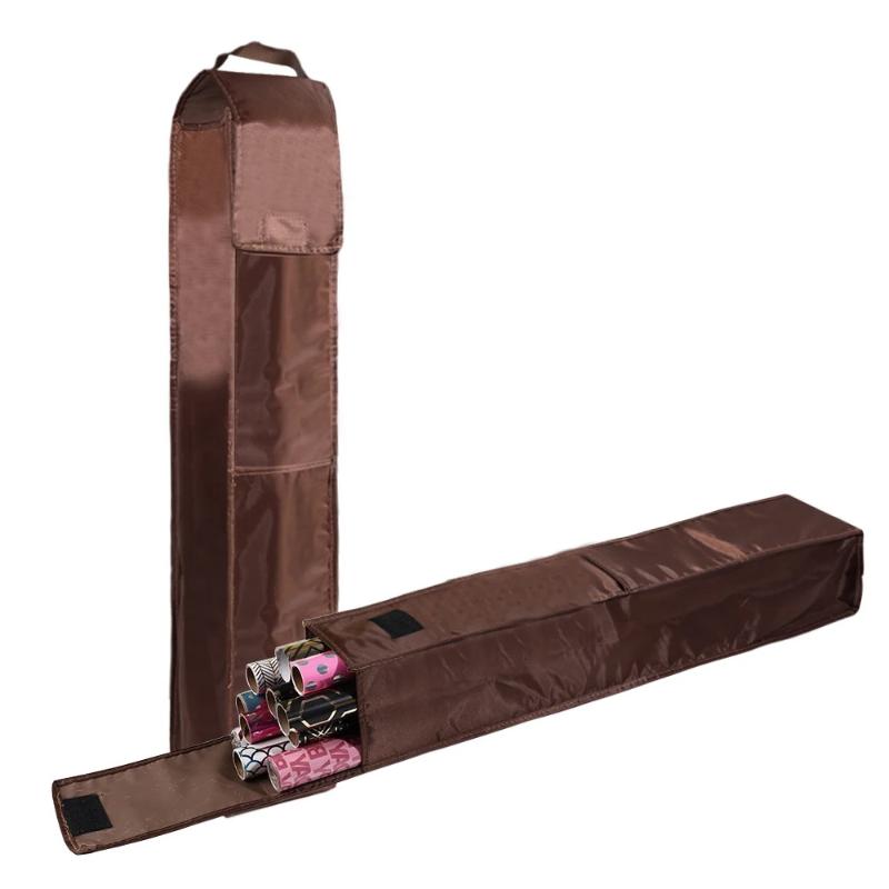 Durable Oxford Cloth Gift Wrap Storage Bag Christmas Gift Organizer With Multiple Pockets For Crafts,Posters Wrapping Paper Hold