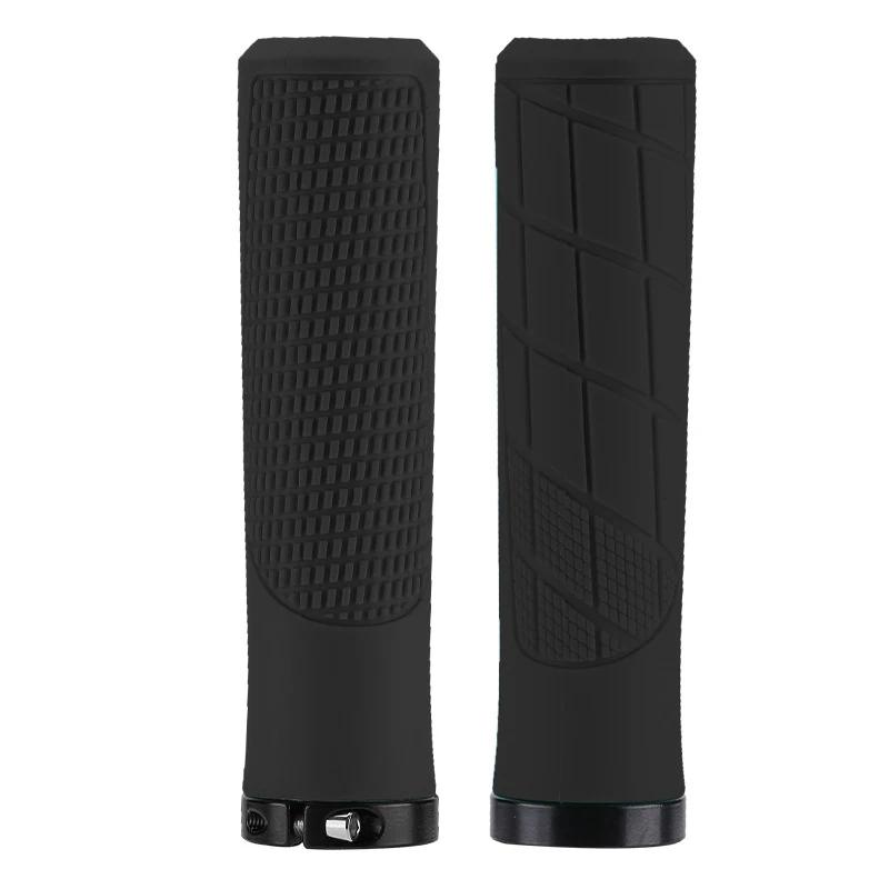 Mânere MTB Mânere pentru Manșete pentru Bicicletă Mtb Bicicletă Mănuș de blocare pe capacul ghidonului 22mm Mâner pentru bicicletă Accesorii pentru bicicletă BMX