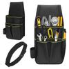 Tool Belt with Detachable Large Tool Small Item for Strap, Capacity, Multi-functional Pockets, Storage, Organizer, Work, Electrician, Carpenter,