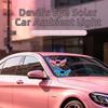 Wireless Solar Powered Demon Eye Car Light Suction Cup Smart LED Lights Cool EYE Ambient Lights