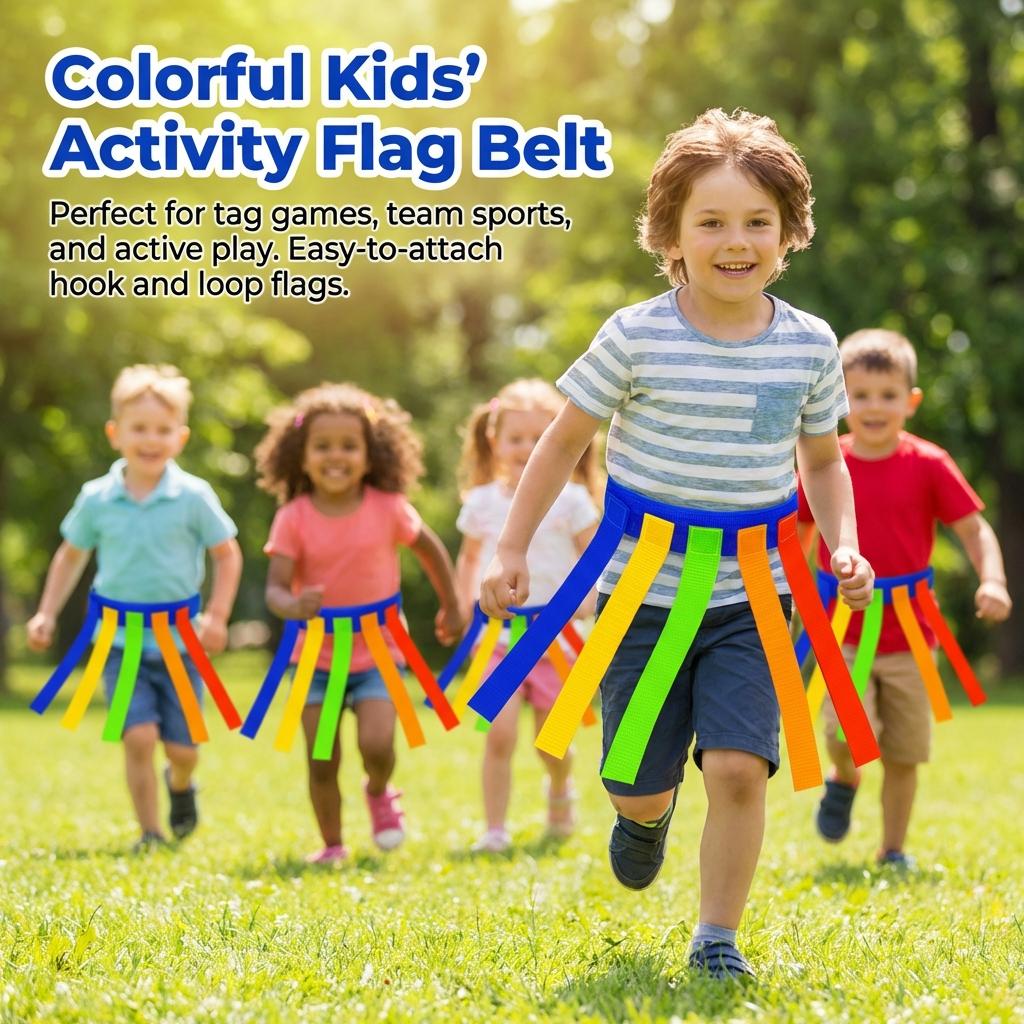 Colorful Tail Tag Game Set With Soft Durable Material For Kids And Adults Outdoor Family Interactive Sports Training Toy