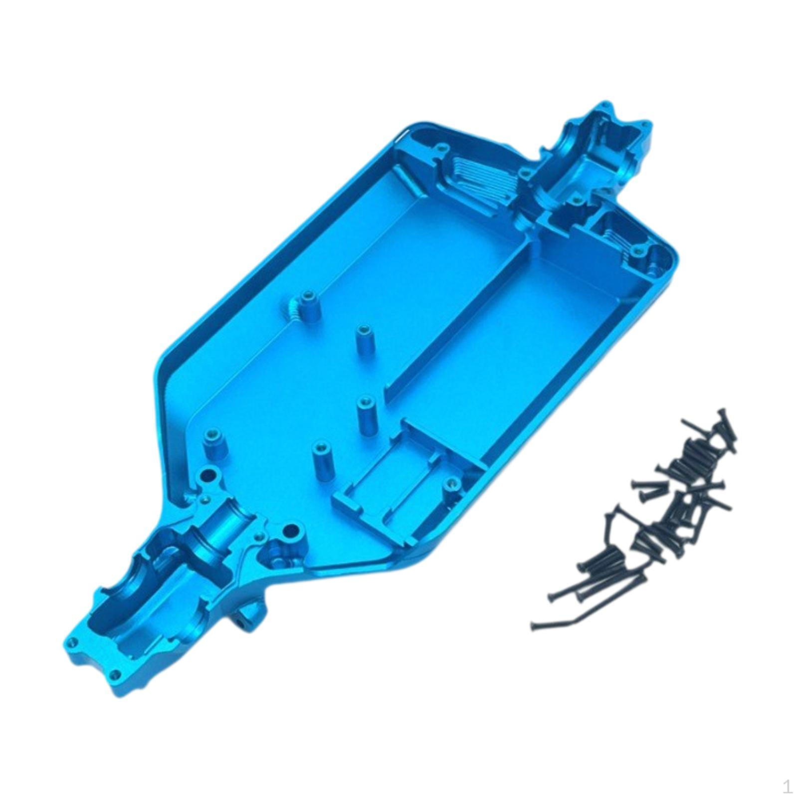 

1/16 RC Car Chassis CNC Metal Body Frame Board DIY Accs Заміна запасних частин для 16101 Blue
