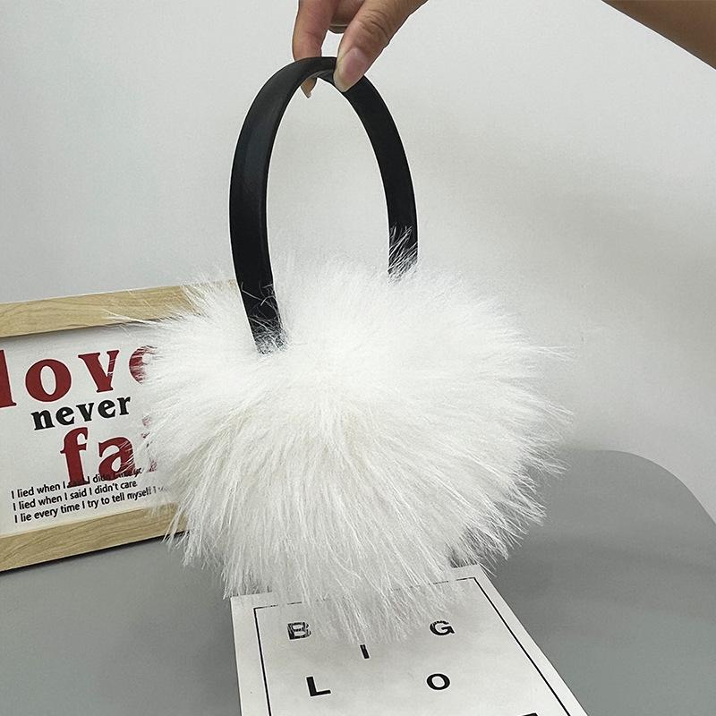 Fashionable Windproof Raccoon-Style Ear Muffs: Warm, Thickened Anti-Frost Ear Covers for Cycling