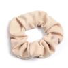 Solid Color Striped Hair Tie for Girls - High Elasticity Ponytail Accessory
