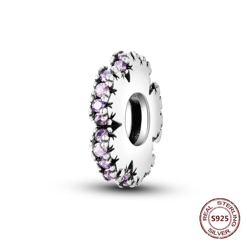 Copper Buckle Copper Charm Blue Star Moon Bead Butterfly Suitable For Original Bracelet Zircon Fine Diy Jewelry