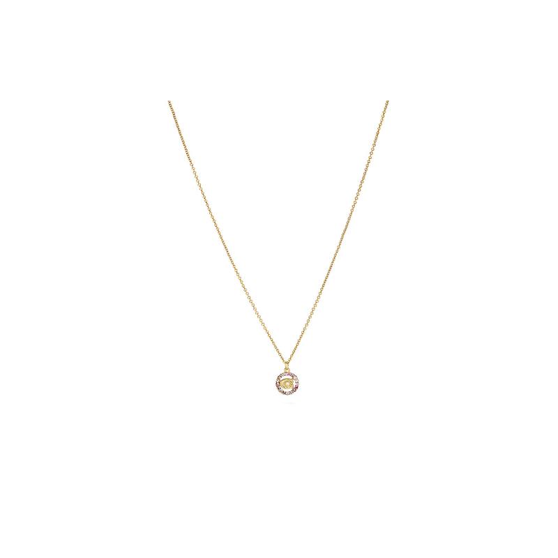 COACH Classic Logo Beautiful Necklace Women s Gold