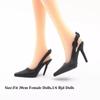 Puppenzubehör 1/6 Puppenschuhe 30cm Figur Puppensandalen Neue High Heels Schuhe Puppenzubehör