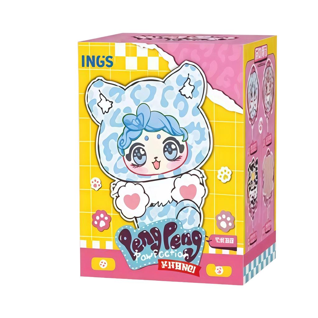New Ings Peng Pengmeng Team Series Blind Box Cute Vinyl Plush Doll Package Hanging Birthday Surprise Gift.