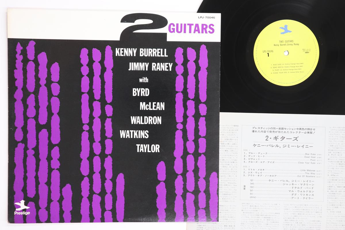 

LP Record JIMMY RANEY, KENNY BURRELL - 2 Guitars LPJ70046 PRESTIGE 1975 Japan Jazz Used