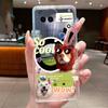 Phone Case For Vivo IQOO Z11 Turbo Fundas Capa Butterfly Bow Protective Casing Transparent Soft Silicone TPU Cover Coque