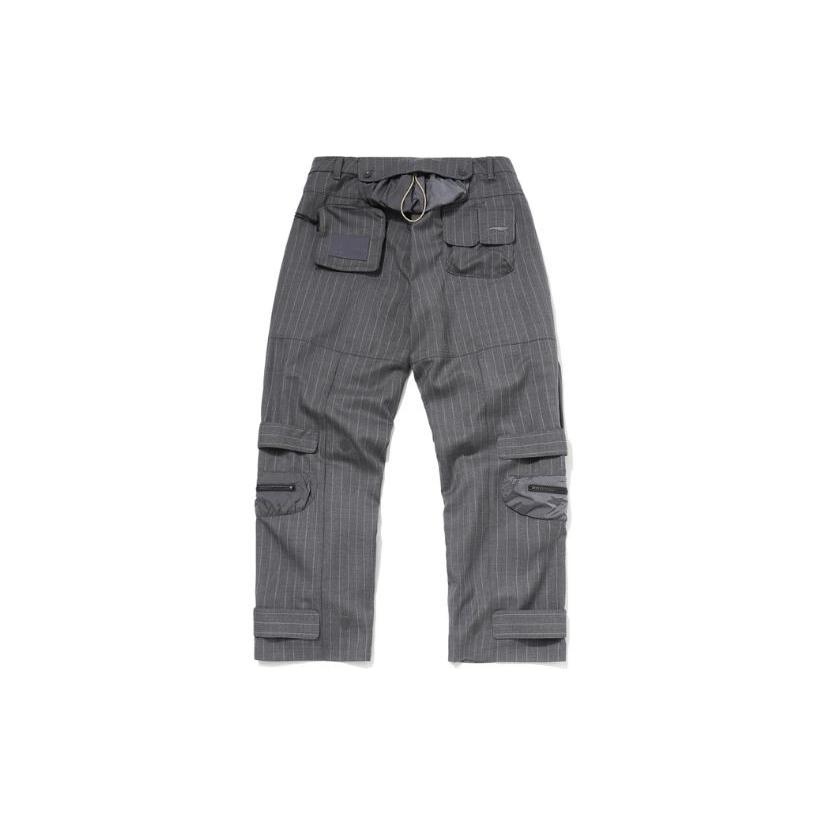 Li Ning Badfive Cargo Pants Men's Gray AKXQ495-1