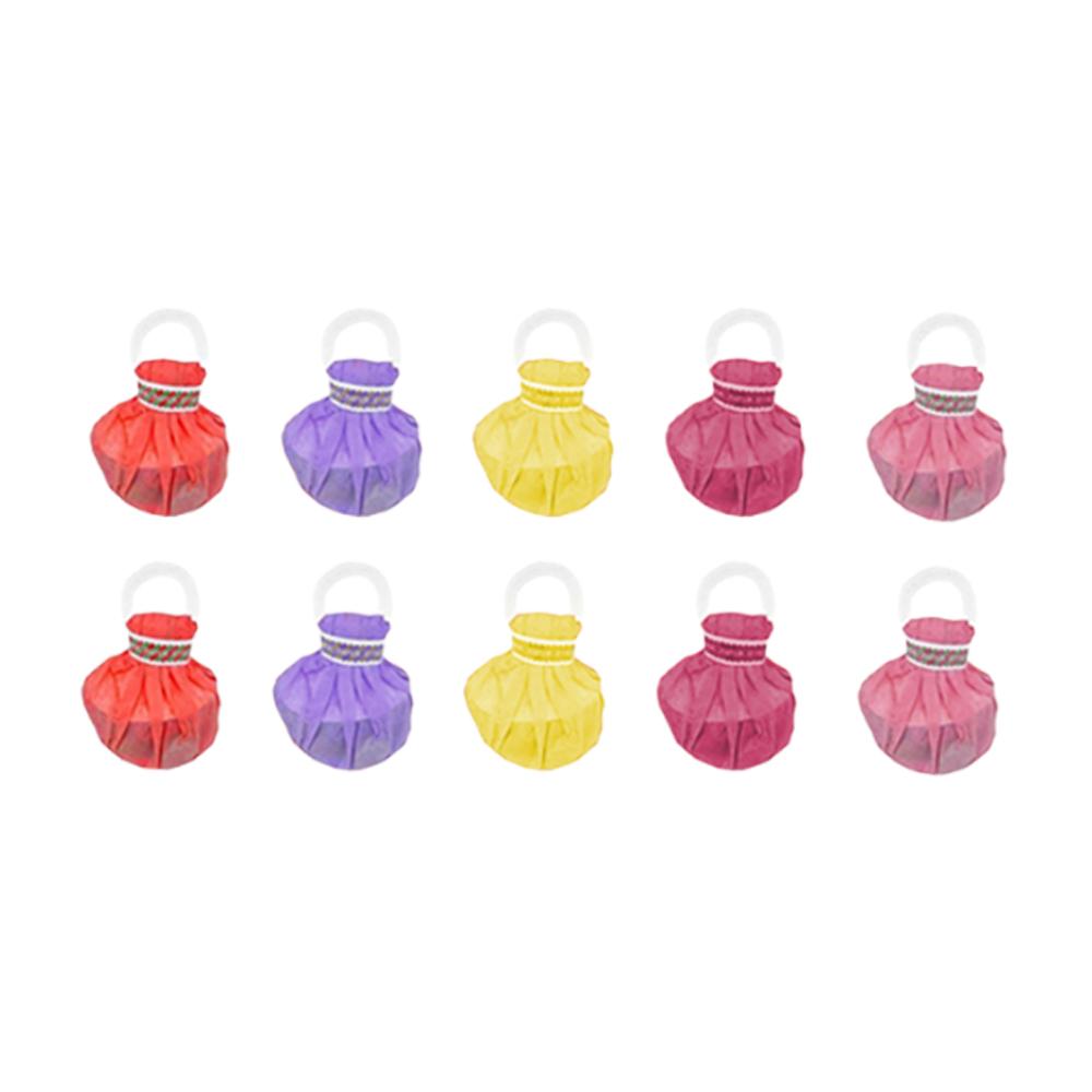 10pcs Hand-thrown Colored Ribbons, Spider Silk,Birthday Party ,Stage Magic, Wedding Atmosphere Props, Christmas Decoration Props