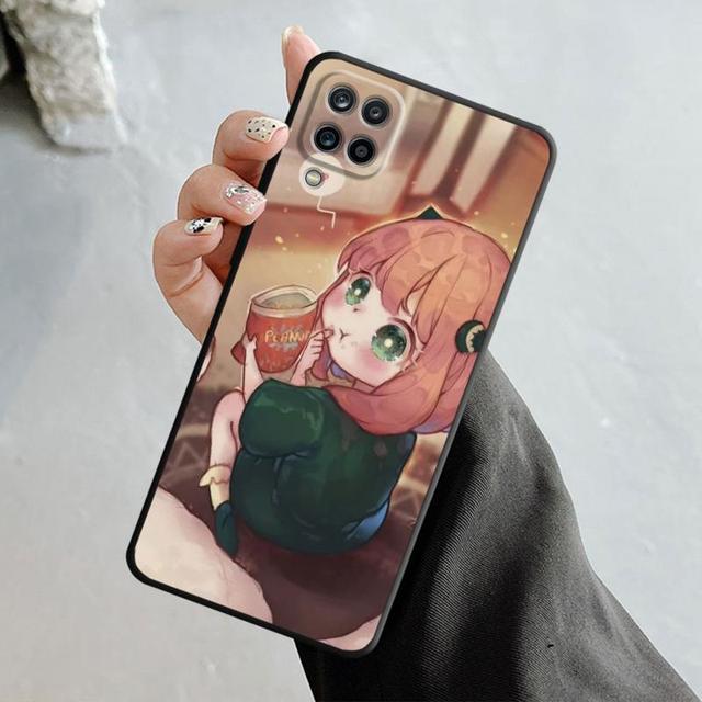 Spy X Family Anya Bright Hair Loid Yor Phone Case For Samsung Galaxy A70 A70s A50 A30s A04s A20s A20e A02 A02s A03 A42 M31 M13