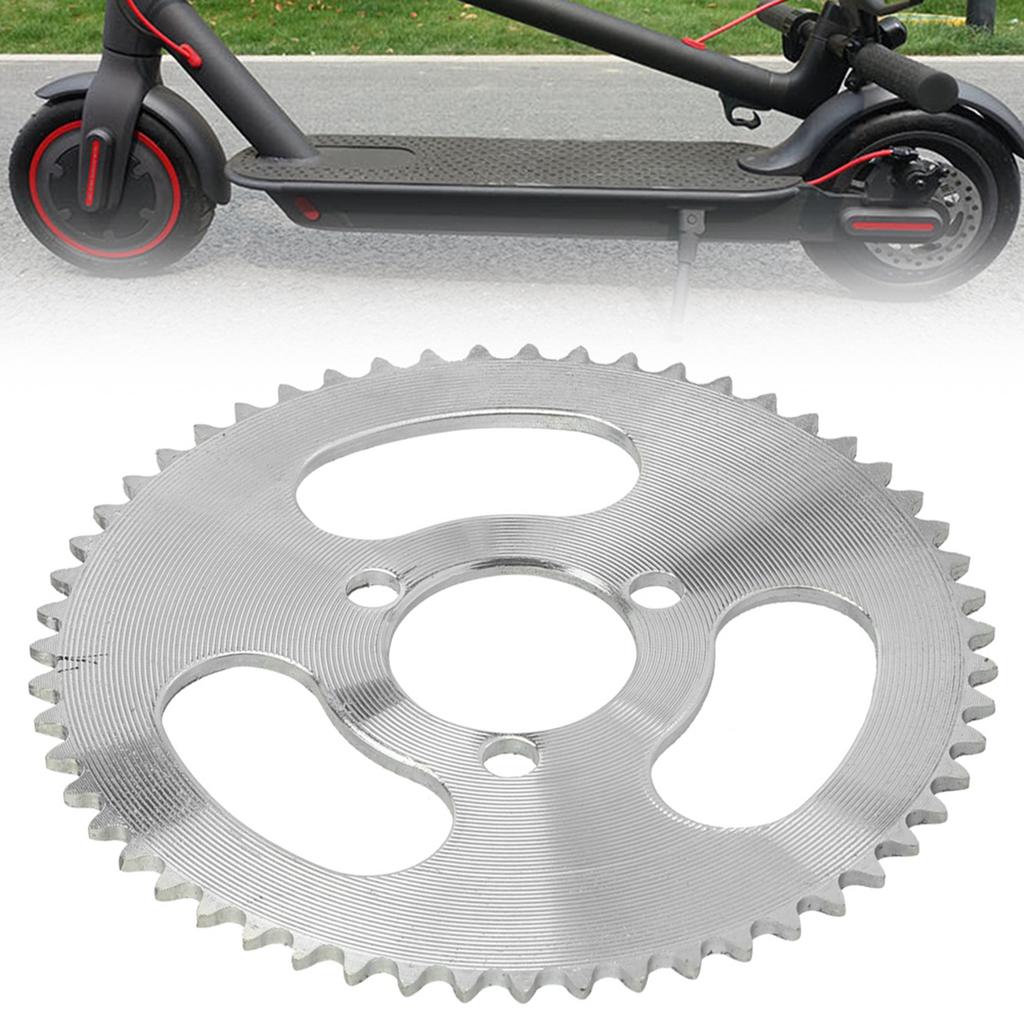 Metall 55 Zahn 25H 3 Löcher Kurbelgarnitur Getriebe Platte Elektrische Roller Kettenrad Zubehör