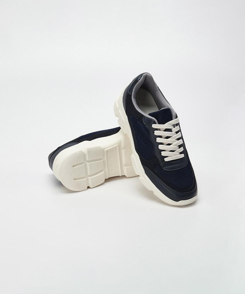 Stco [Rnw] Height-Increasing Mesh Runner Navy_Sfwvz63Tsn