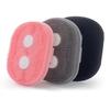 Soft Oval Silicone Bath Brush - Comfortable Handheld Massage & Cleaning Brush