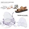 Invisible Gel Forefoot Cushion - Non-Slip, Shock-Absorbing Half Sole Pad for High Heels