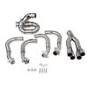 Motorcycle Full Exhaust System Vent Front Pipe Link Connect for Yamaha  YZFR6  20062018
