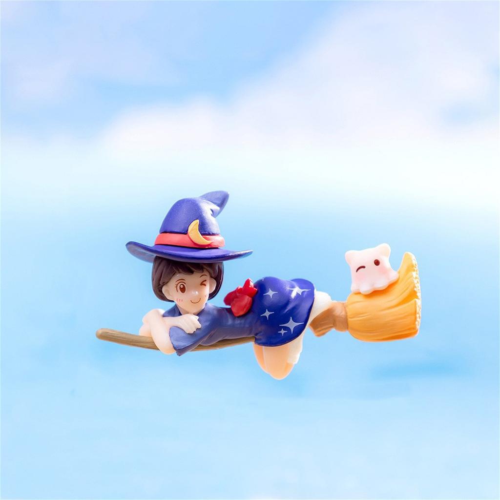Micro-landscape Creative Halloween Witch DIY Decoration Accessories Mini-knickknacks