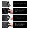 Adjustable Inflatable Cushion with Non- Bottom, No External Needed, Breathable Travel Cushion for Airplane, Car, Wheelchair and Long-Distance Sitting