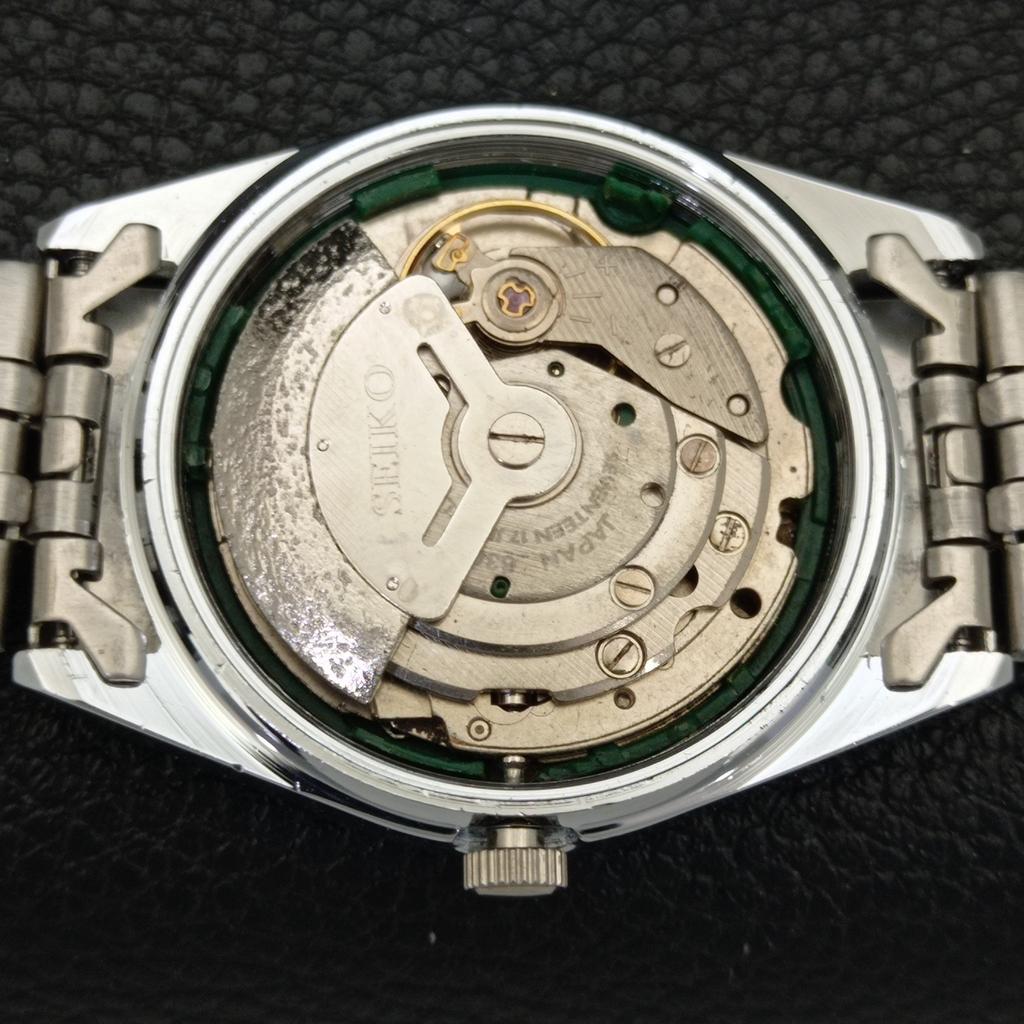 JAPAN VINTAGE REFURBISHED SEIKO 5 AUTOMATIC 6309A MENS GREEN WATCH a701717-5 R206c-a701717