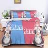 3D Printed Aphmau  Bedding Set Pillowcase Duvet Cover 3Pcs Double Twin Full Queen King Adult Boys Bedclothes Quilt Cover