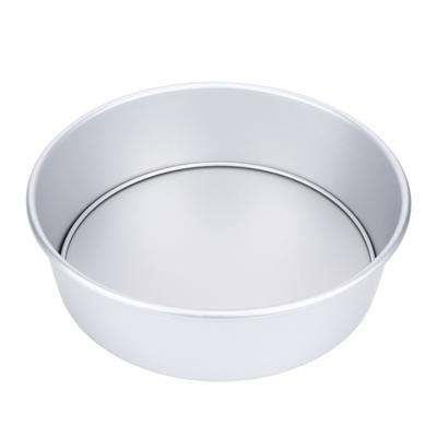 10 Inch Round Cake Mold Anodized Aluminium Cake Pans with Removable Base Baking Mold for Wedding Birthday Party