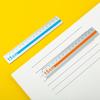 15cm Lightweight Aluminum Measuring Tool With Anti Scratch Surfaces Easy To Read Marking Straight Ruler Ideal For Students