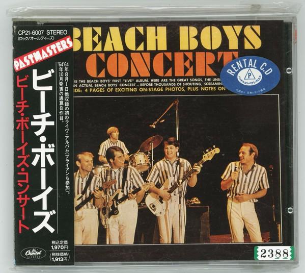 

CD BEACH BOYS - Beach Boys Concert CP216007 CAPITOL 1989 Japan Rock Used