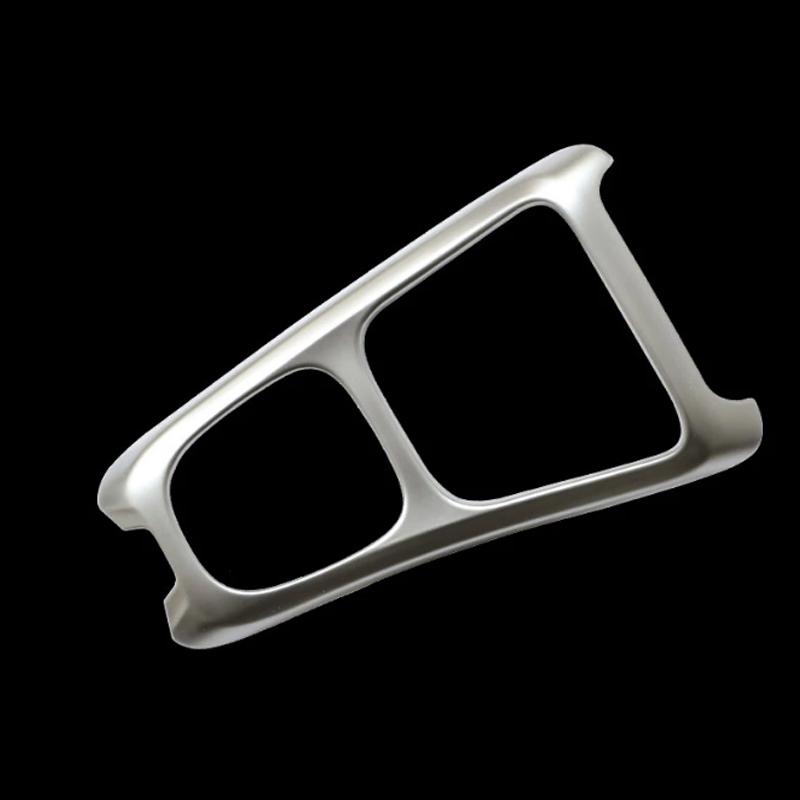 My Good Car ABS Chrome Internal Gear Shift Panel Protective Frame Cover Trim Sticker for Jeep Compass 2017 2018 Accessories