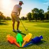 Multi-Color Flat Ball Pegs Enhance Distance Plastic Ball Pegs Golf Ball Holder  Training Aid