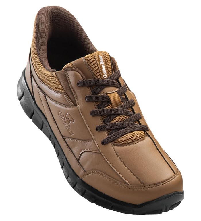 BELLUNA STYLE Walking Impressive Walking Size MEN'S Shoes No-Bend Shoes, Wide, Lightweight, Men's, 26.5cm, Camel, 398420-030