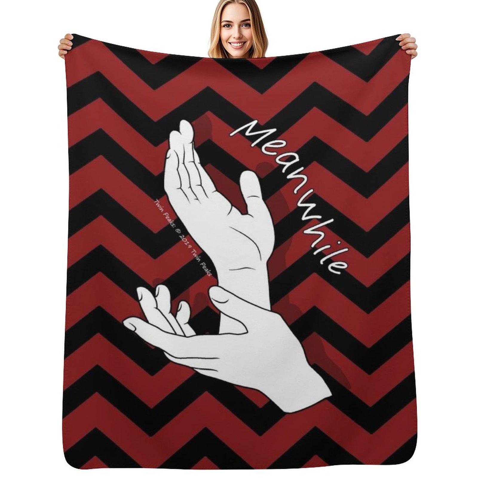 Twin Peaks Meanwhile Throw Blanket Fuzzy Plush Throw Blanket for Sofa Chair 102x76cm(40x30in)