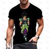 Vegeta Dragon Ball Z Goku Men's T Shirt Trend Streetwear Cool Harajuku GYM Oversized 110-6XL O-collar Short Sleeved Anime Saiyan