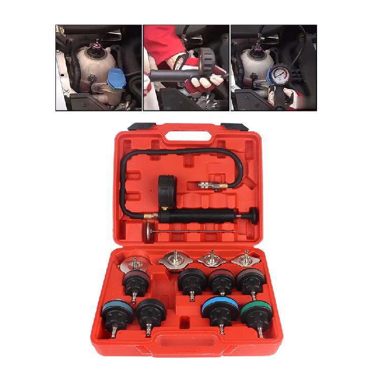 Water Tank Leak Detection Detector Tool Radiator Pressure Tester Vacuum Type Cooling System Test Car water tank pressure gauge