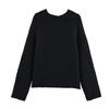Women's Embroidered Round Neck Vintage Loose Knitted Cardigan Sweater Jacket