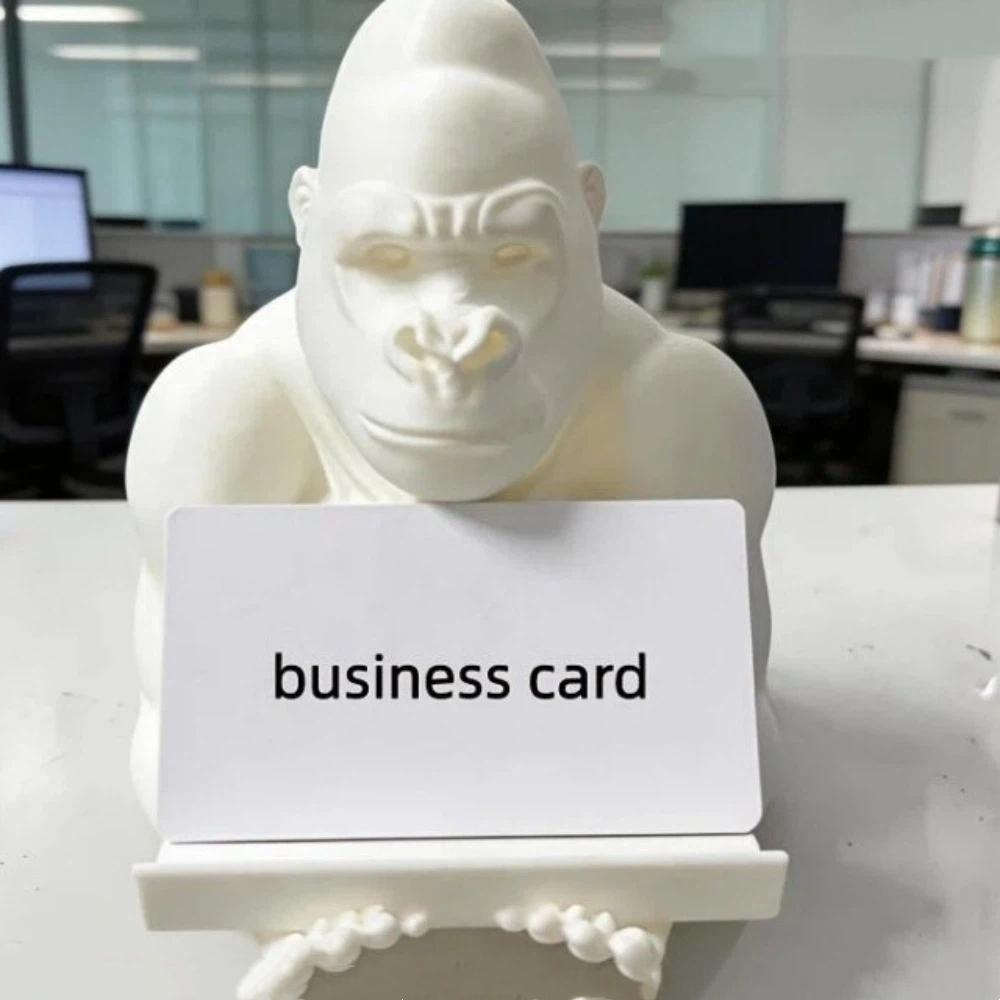 3D Printed Gorilla-Shaped Stand Creative Desktop Accessory Phone Stand Pen Holder Office